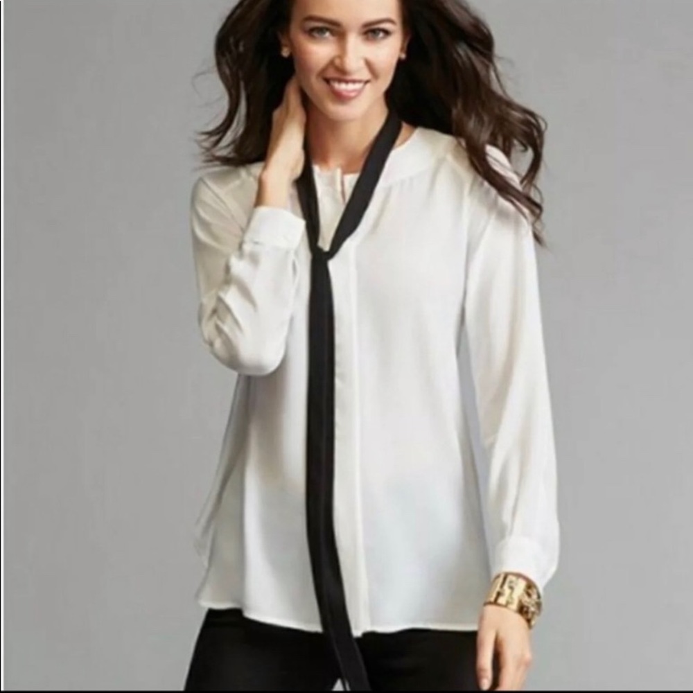 Cabi Tuxedo Blouse #3421